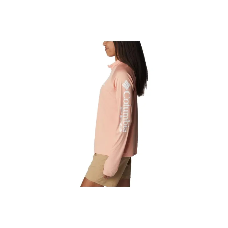 Columbia T-Shirts Women's Light Coral-2