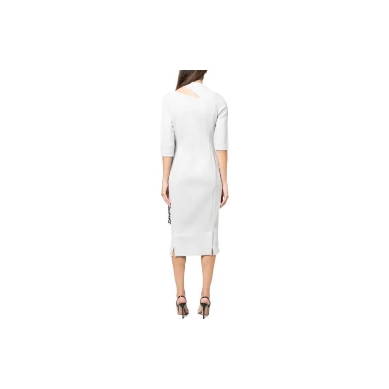 GIORGIO ARMANI Long Sleeved Dresses Women's White-2