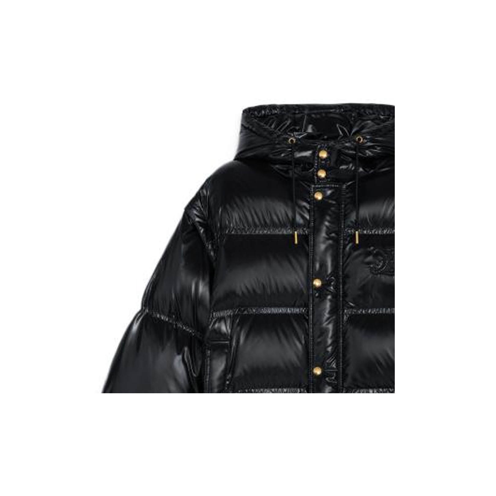 ジャケット CELINE | cropped down jacket in lightweight nylon RV0AB583C.38NO_2_SUM25_W.jpg