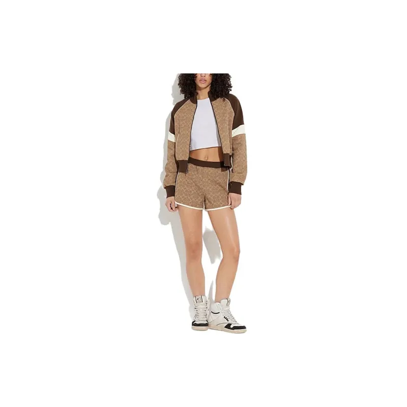 COACH Jackets Women's Khaki-1