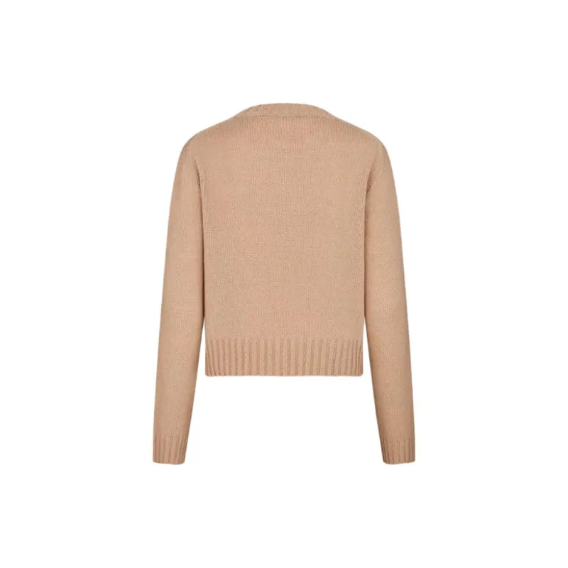 DIOR Cashmere Sweater Women's Light Pink-1