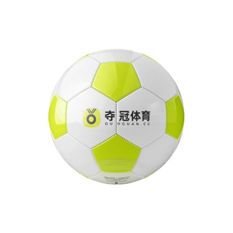 SEIZE KEMP Size 5 Ball/Size 4 Ball Soccer PU Hand-Stitched Soccer Ball Unisex White Green-1