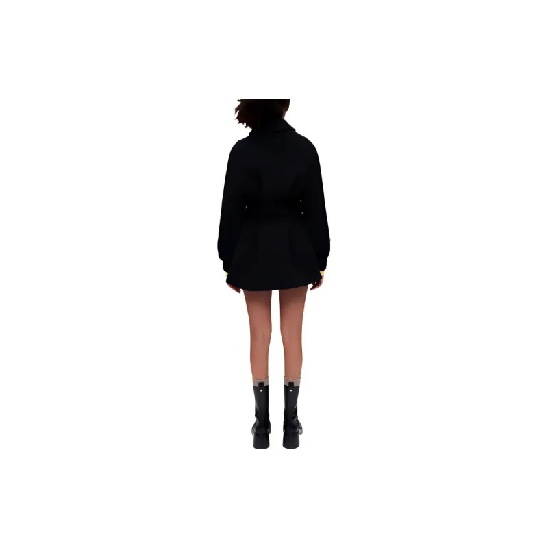 Maje Velvet Jackets Women's Black-3
