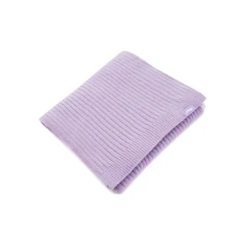 LiNing Polyester Knit Scarves Unisex Purple