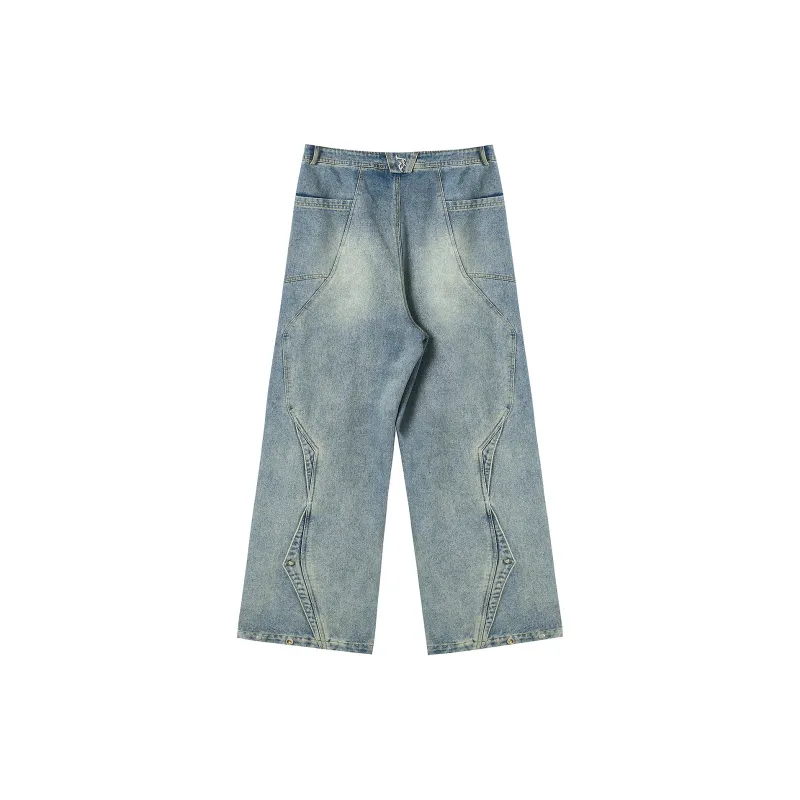 JHYQ Jeans Unisex Blue-1