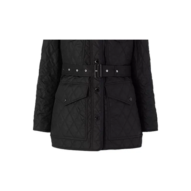 Burberry Puffer Jacket Women's Black-4