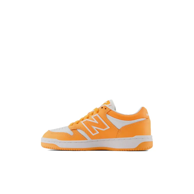 New Balance NB 480 Anti Slip Wear Resistant Low Top Kids' Skateboarding Shoes Yellow Kids'-0
