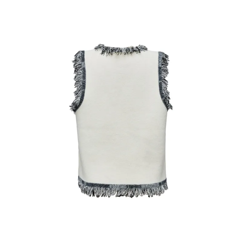 JOSEPH ABBOUD Vest Women's White-1