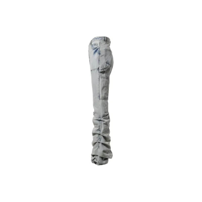 WE11DONE SS24 Jeans Men's Light Blue-2