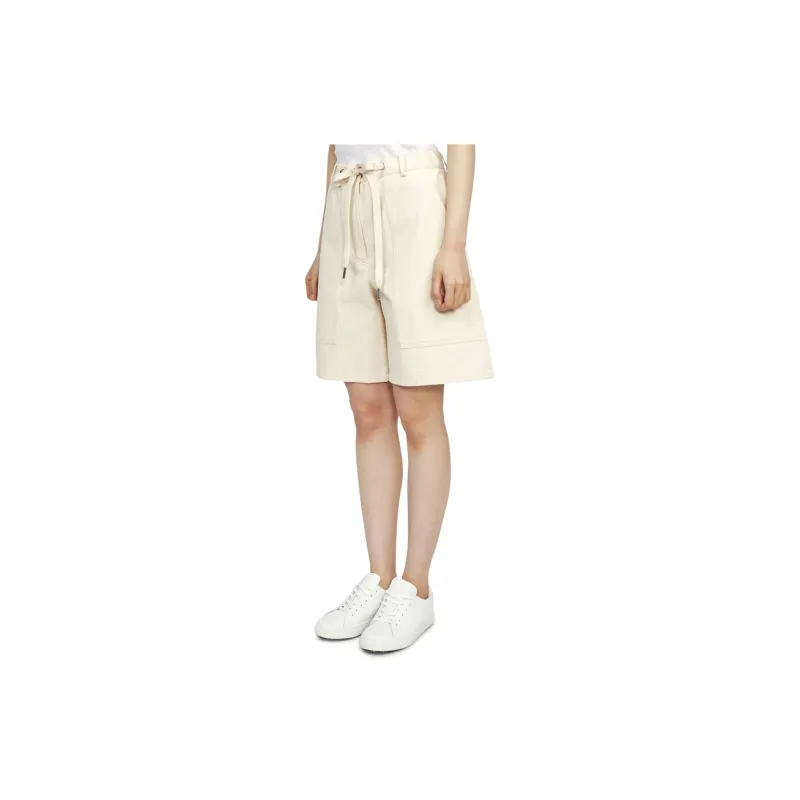Moncler High Waist Drawstring Shorts-1