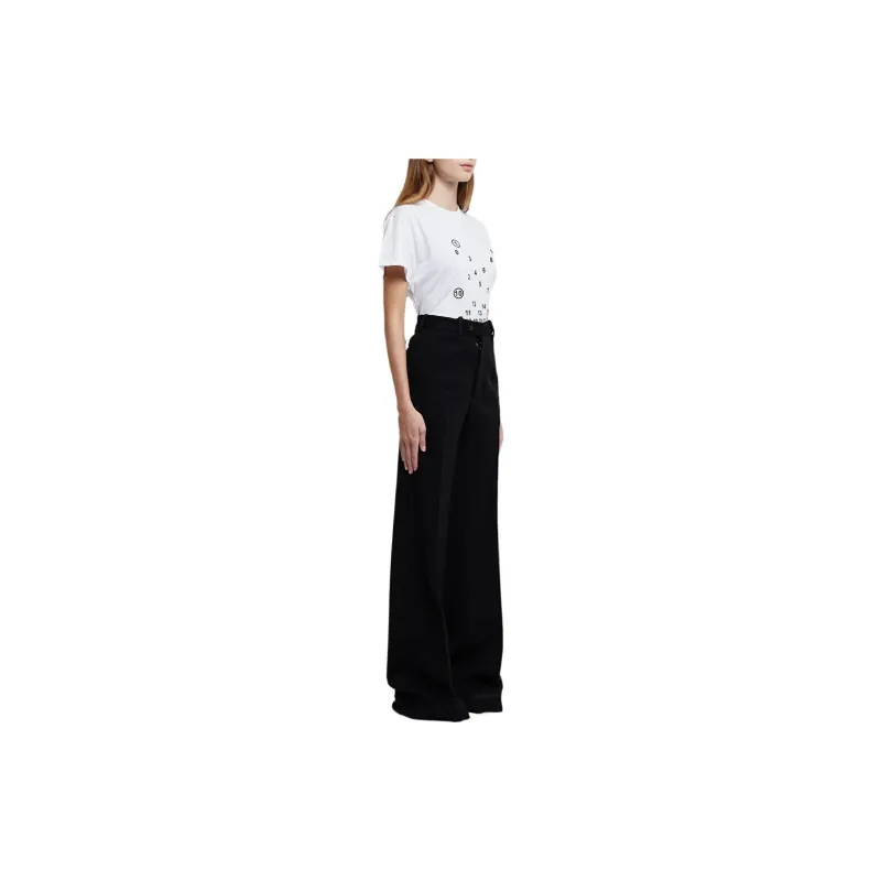 Maison Margiela Milano Rib Flared Trousers-1