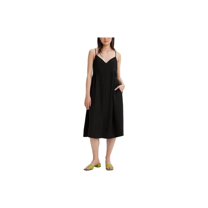 Levis Slip Dresses Women's Black-1