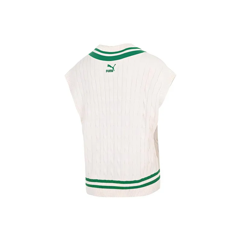 PUMA Vests Women's Ecru-1
