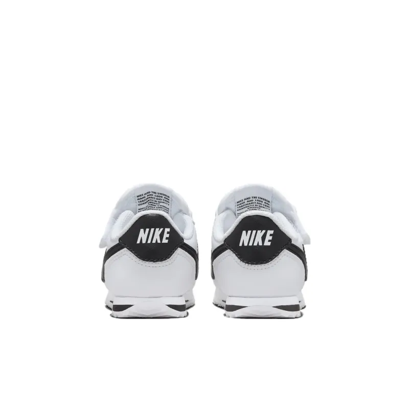 Nike Abrasion Resistant Low Top Toddler Shoes White Black Infant And Toddler-3
