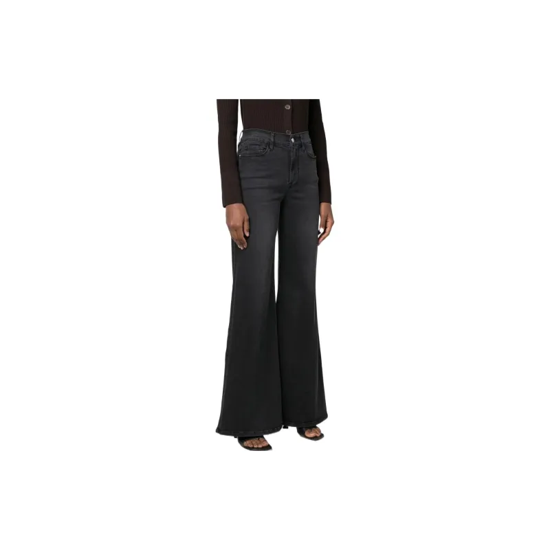 FRAME Le Palazzo High-Rise Wide-Leg Jeans-2