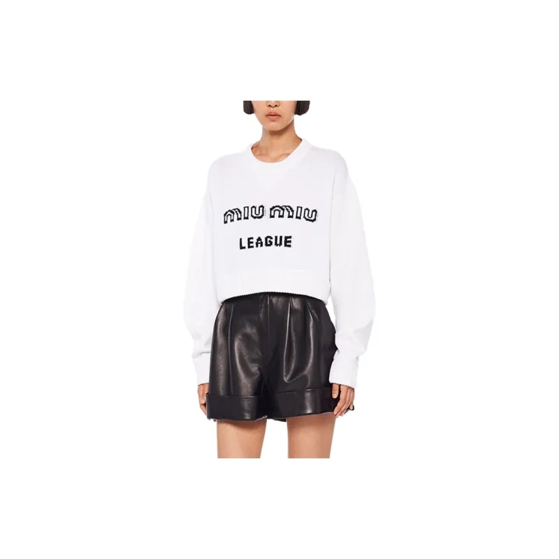 MIU MIU Sweaters Women's White-4