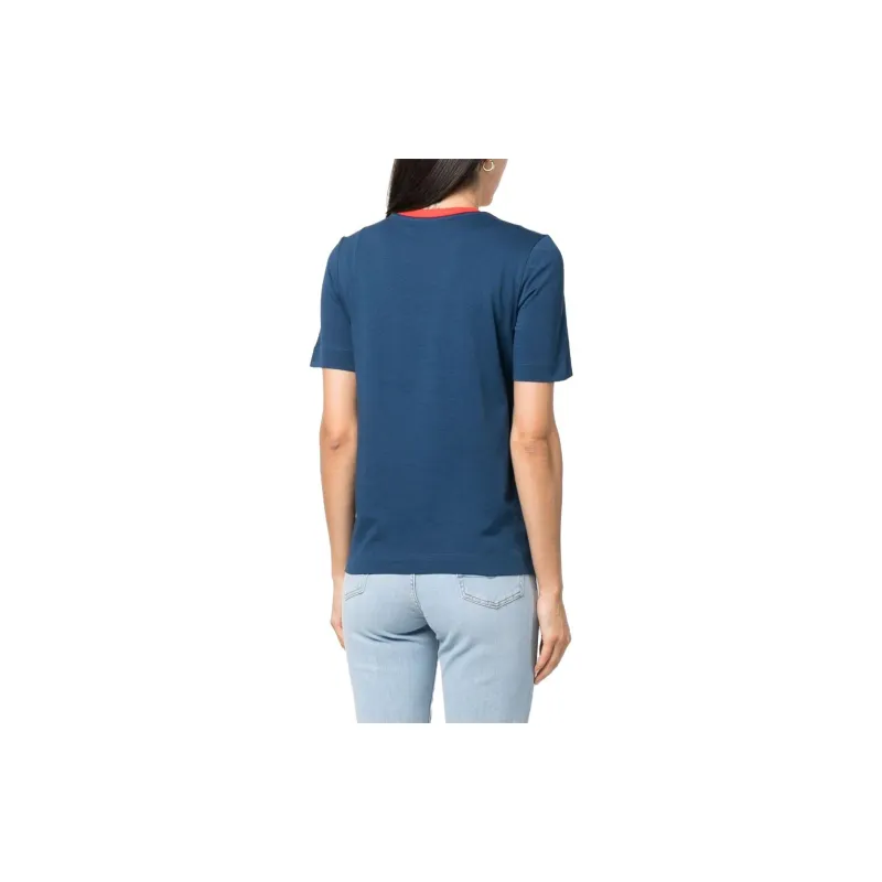 LOVE MOSCHINO T Shirts Women's Blue-2