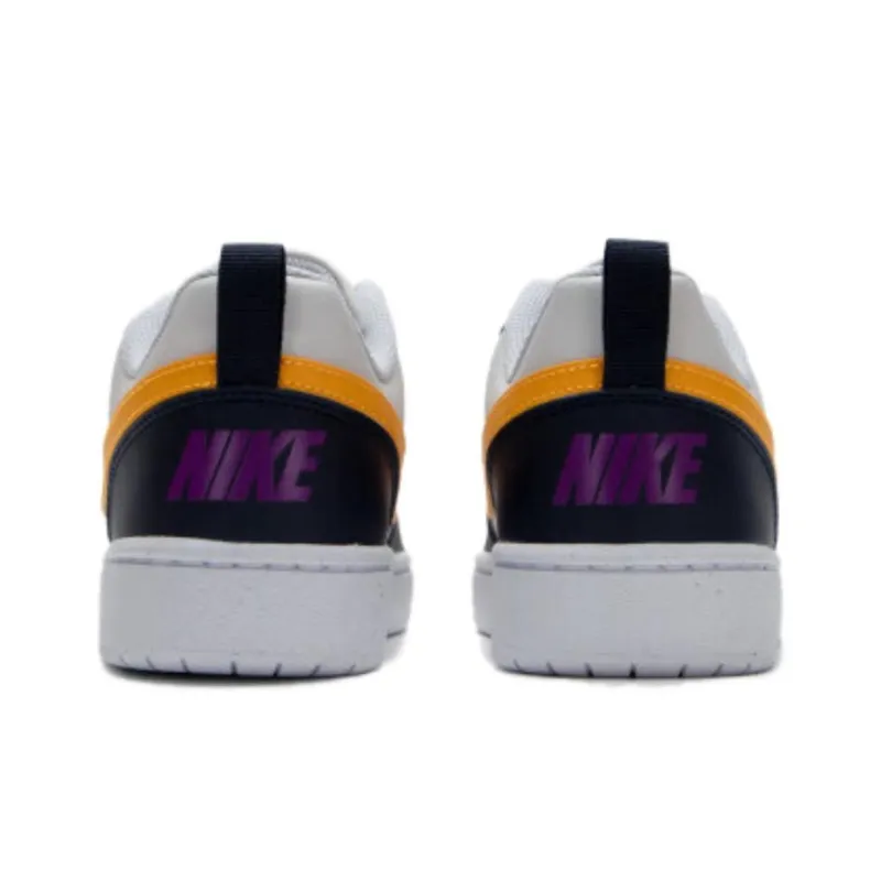Nike Court Borough Low Recraft 'White Navy Gold' GS-13
