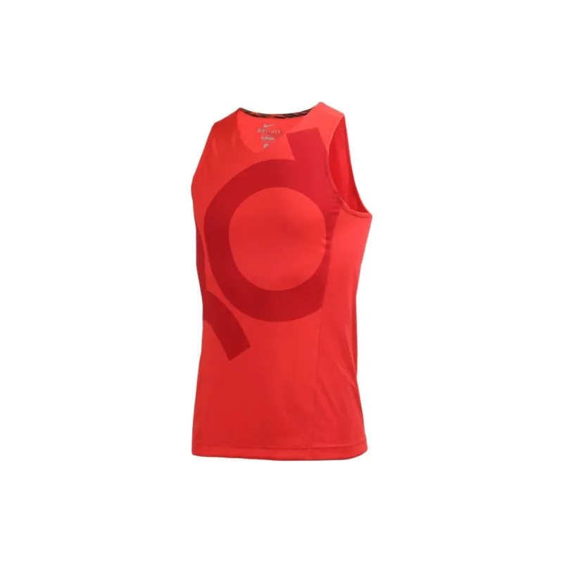 Nike Tank Top Men's Red/Pink/Rose Red-2