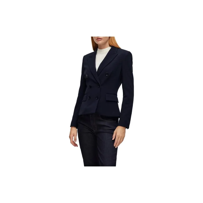 HUGO BOSS Business Suit Coat Women's Dark Blue-2