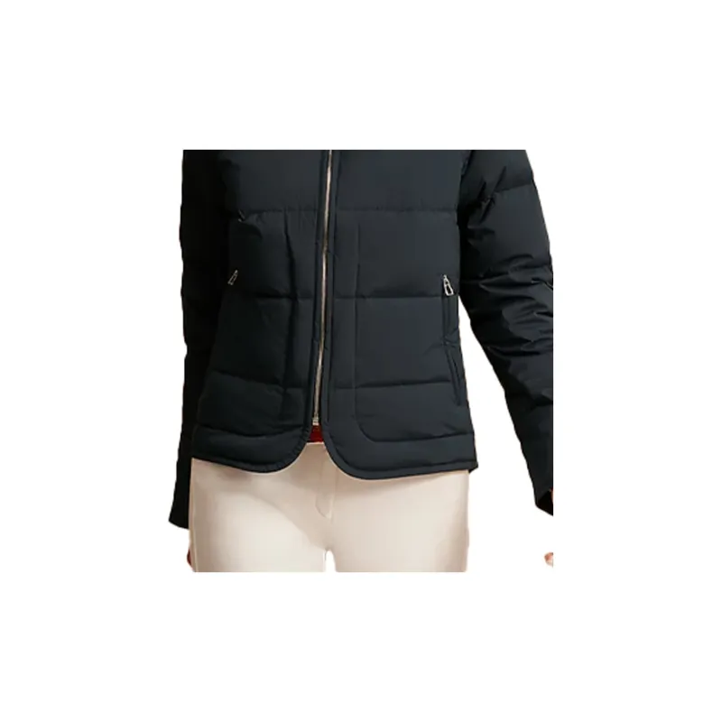 HERMES Down Jacket Women's Black-4