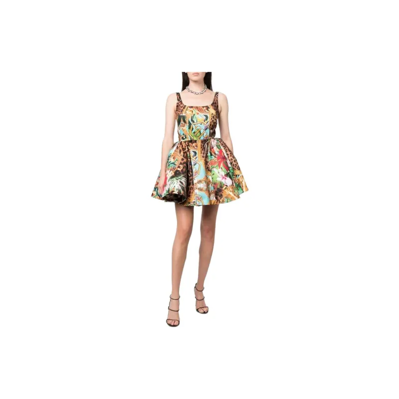 PHILIPP PLEIN Sleeveless Dresses Women's Umber-1