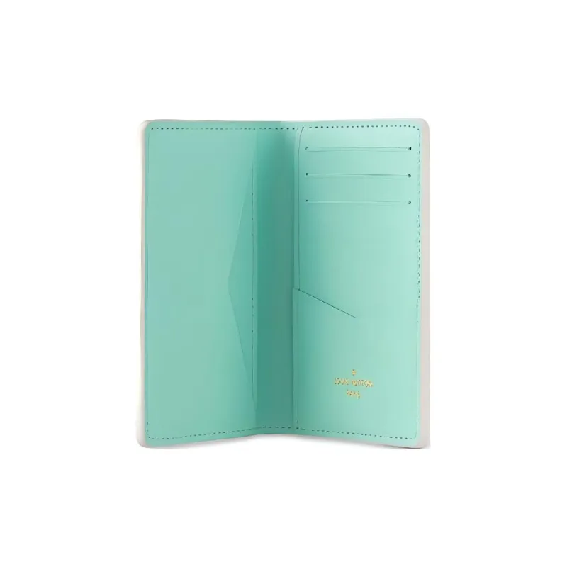 LOUIS VUITTON Pocket Organizer Damier Heritage White-2