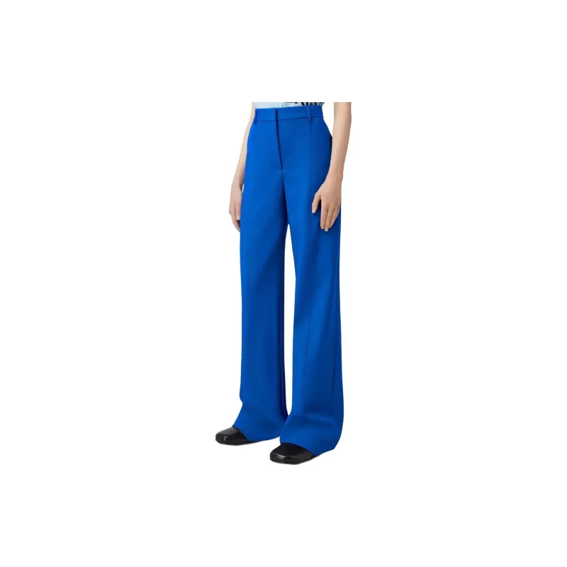 Burberry Casual Pants Women's Iron Blue-3