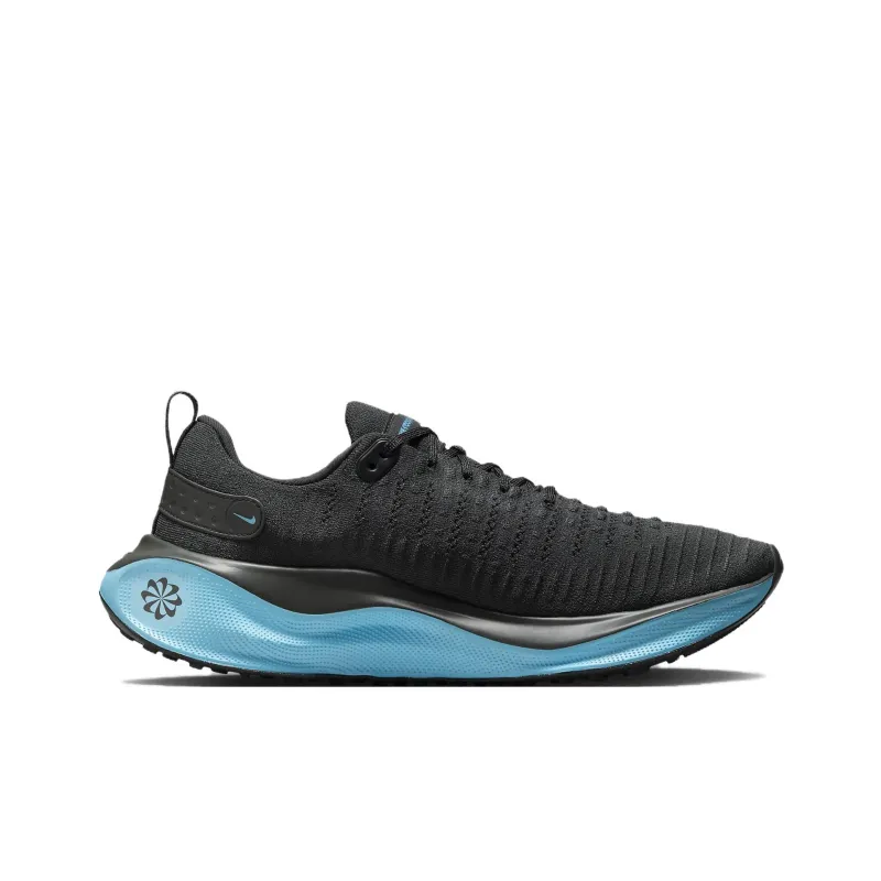 Nike INFINITY RUN 4 Anti Slip Wear Resistant Low Top Running Shoes Men's Black-1