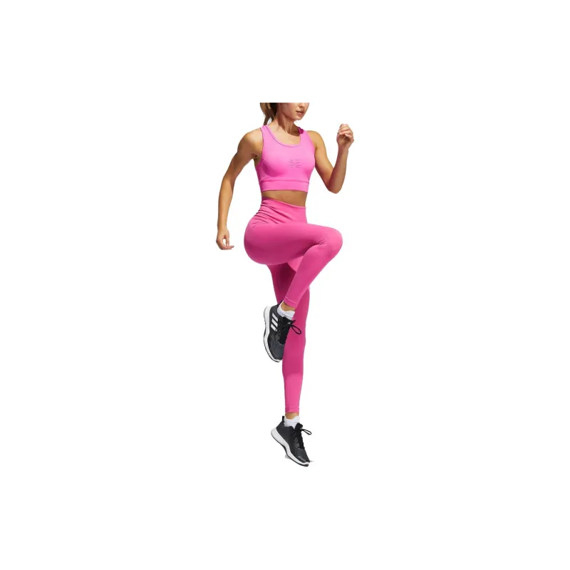 Adidas Leggings Women's Rose Red-3