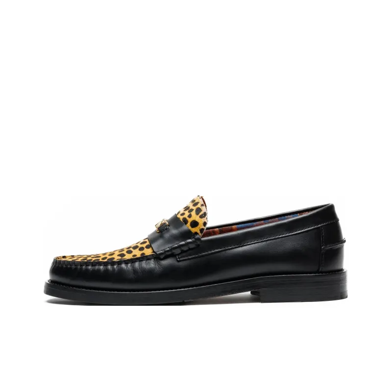 Naked Wolfe Roma Loafers Men's Black Yellow-0