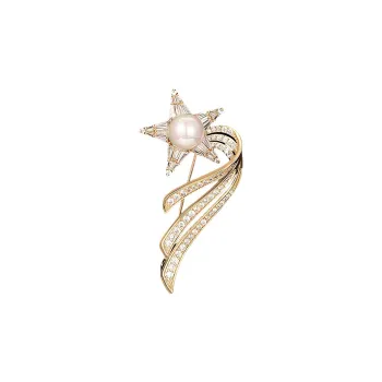 Lan Ying Artificial Crystal Brooches Women's