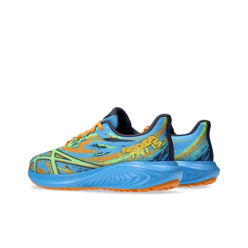 Asics Slip Resistant And Breathable Low Top Kids' Running Shoes Blue Teenagers-2