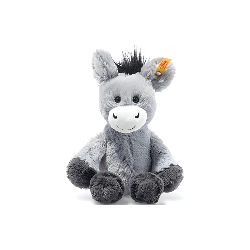 Steiff Dinkie Little Donkey Gray Dolls Plush Doll 20cm/30cm Height-0