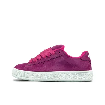 VFDF Wear Resistant Slip Resistant Low Top Skateboard Shoes Unisex Fuchsia