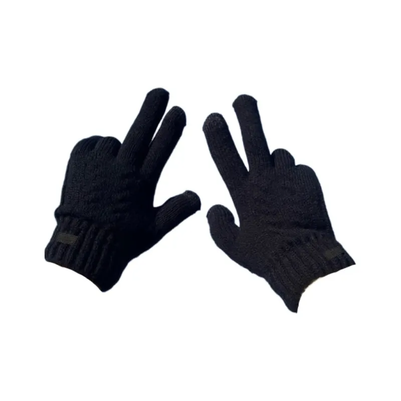 Warrior Artificial Wool Knit Gloves Unisex-0