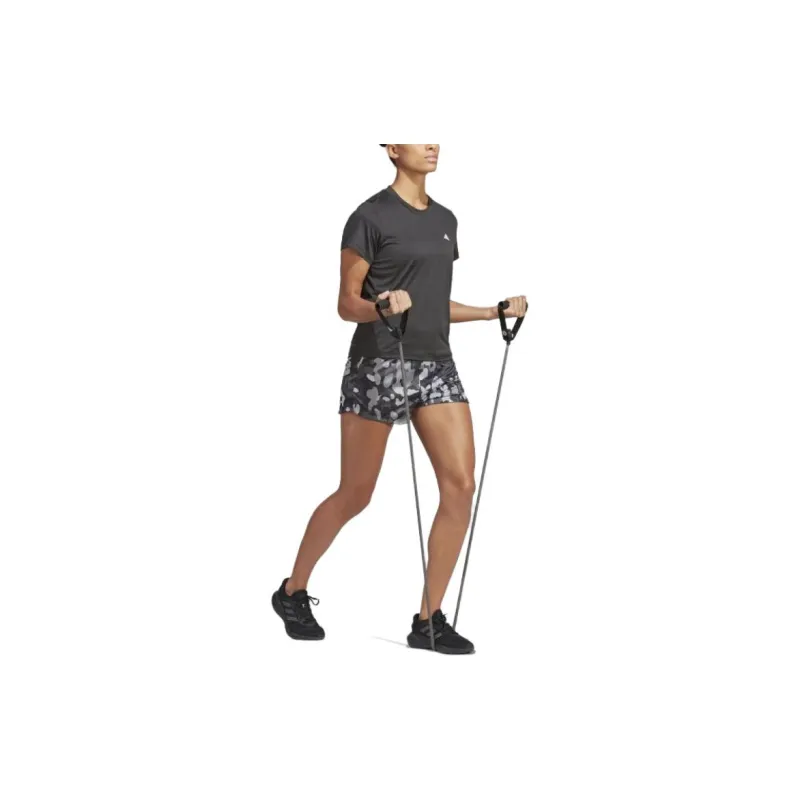 Adidas SS23 Sports Shorts Women's Black White Camouflage-1