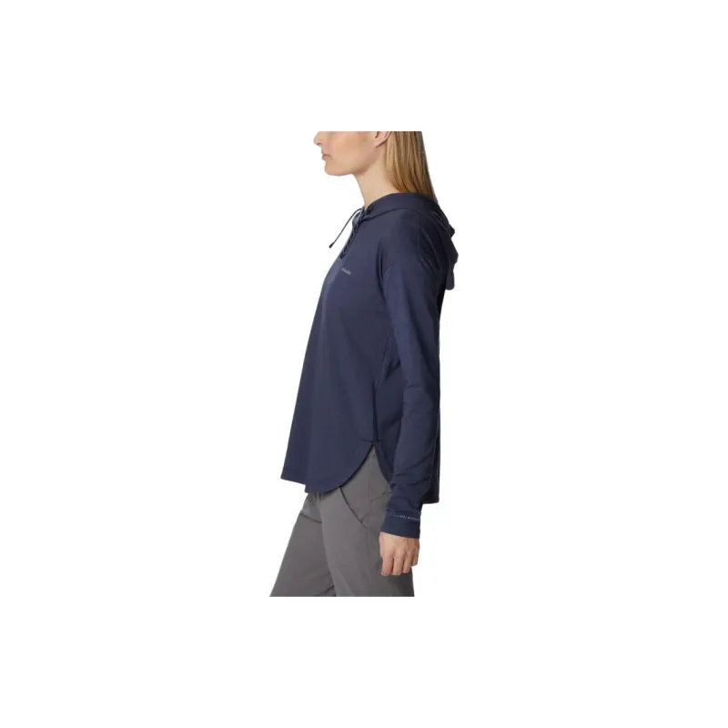 Columbia T-Shirts Women's Marine Blue-3