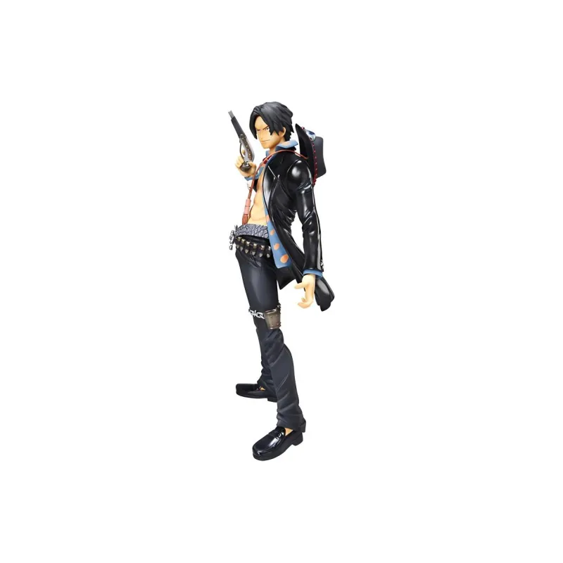 MegaHouse Portgas D. Ace One Piece Pop Strong World Theater Edition Black Eyed Ace Scale Figures-1