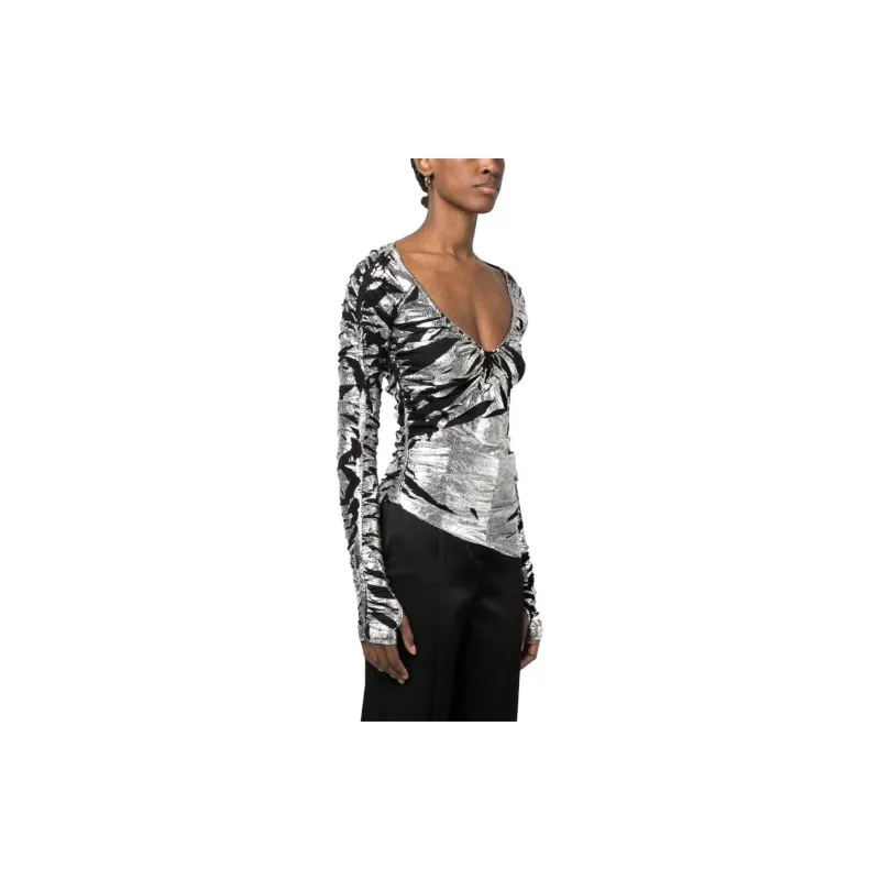 DIESEL Jackets Women's Silver-1