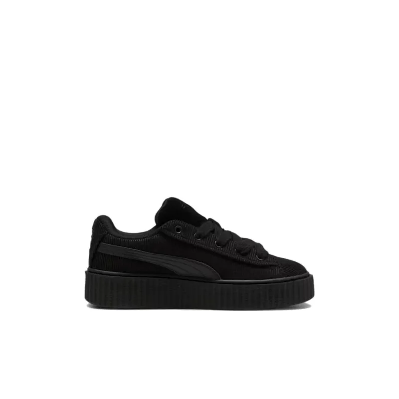 FENTY BEAUTY x PUMA Creeper Phatty Anti Slip Wear Resistant Low Top Kids' Skateboarding Shoes Black Kids'-1