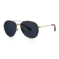 Gold Frame with Gray Lens