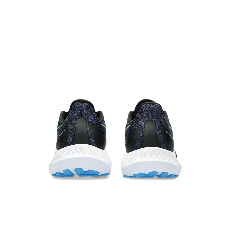 Asics GT 2000 12 Anti Slip Wear Resistant Low Top Kids' Running Shoes Black Blue Kids'-3