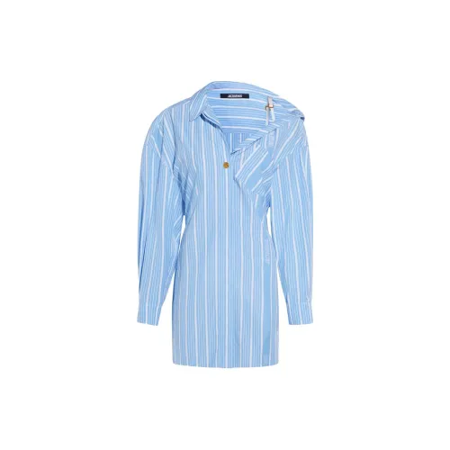 Jacquemus Long-Sleeved Dresses Women's Blue