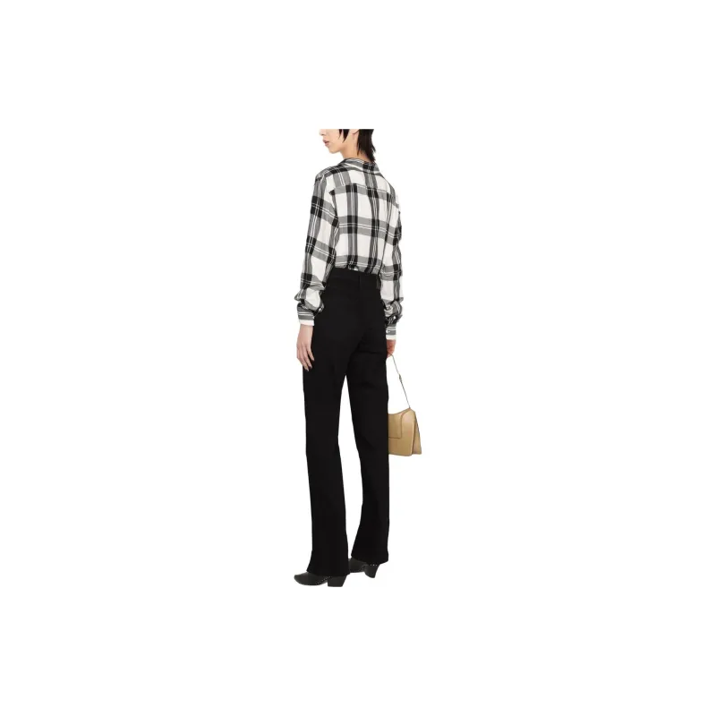 Ralph Lauren Collection Darleen Plaid Flannel Shirt-2