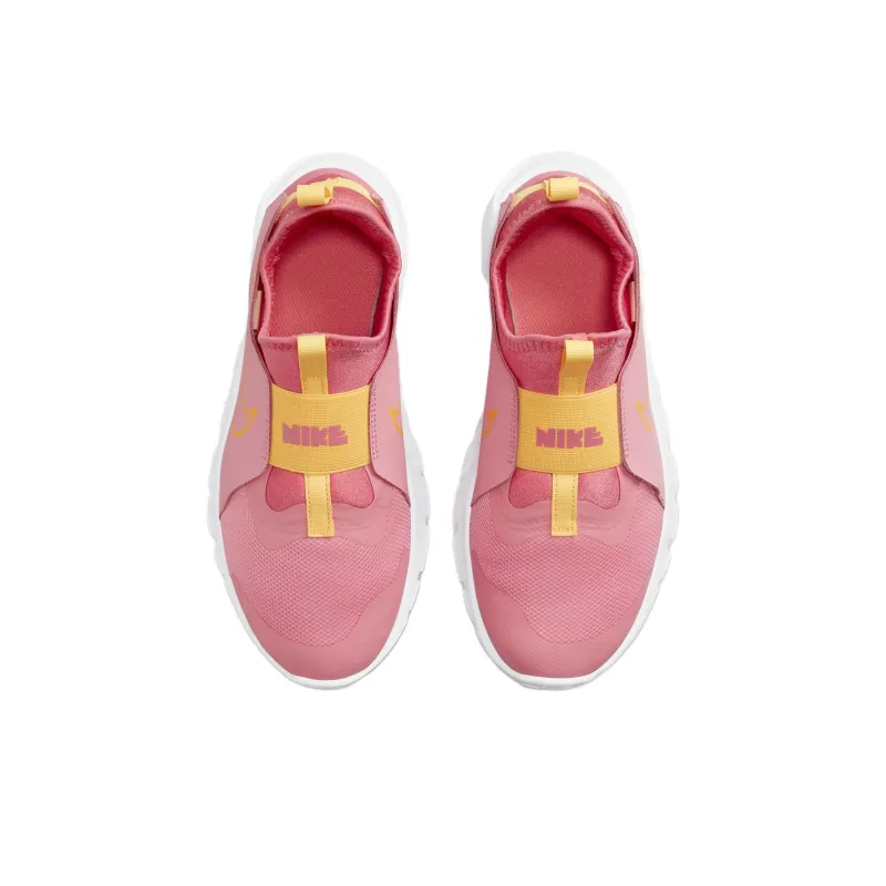 Nike Flex Runner 2 GS 'Coral Chalk Citron Pulse'-2