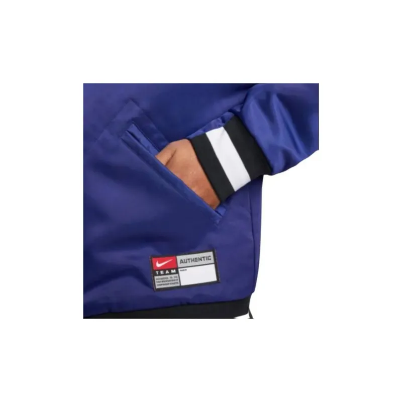 Nike Sb X Mlb Varsity Skate Jacket Deep Royal Blue/Black/White/White-3