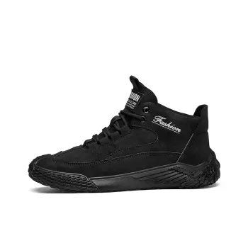 Bull charm Men's Casual Shoes Men Low Top Black/Gray/Khaki