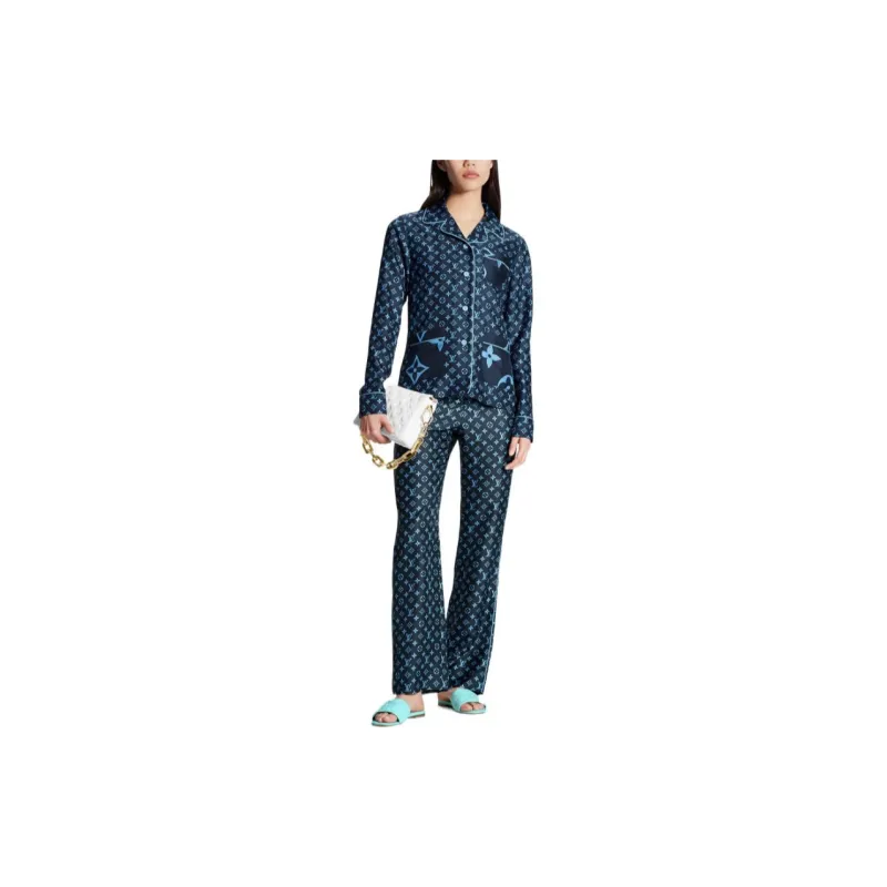 LOUIS VUITTON FW22 Shirt Women's Blue-2