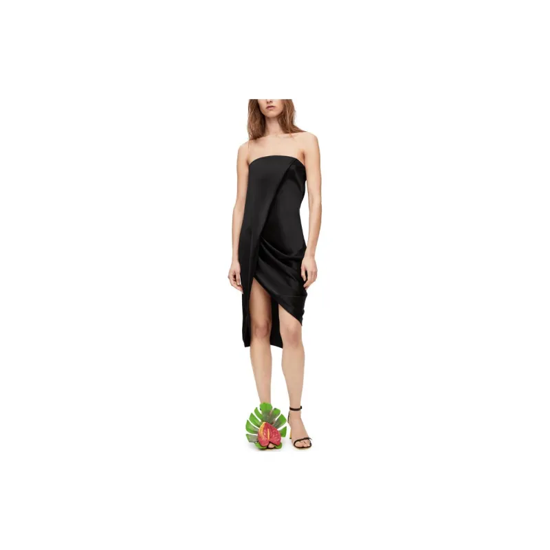 LOEWE SS23 Sleeveless Dress Women's Black-2
